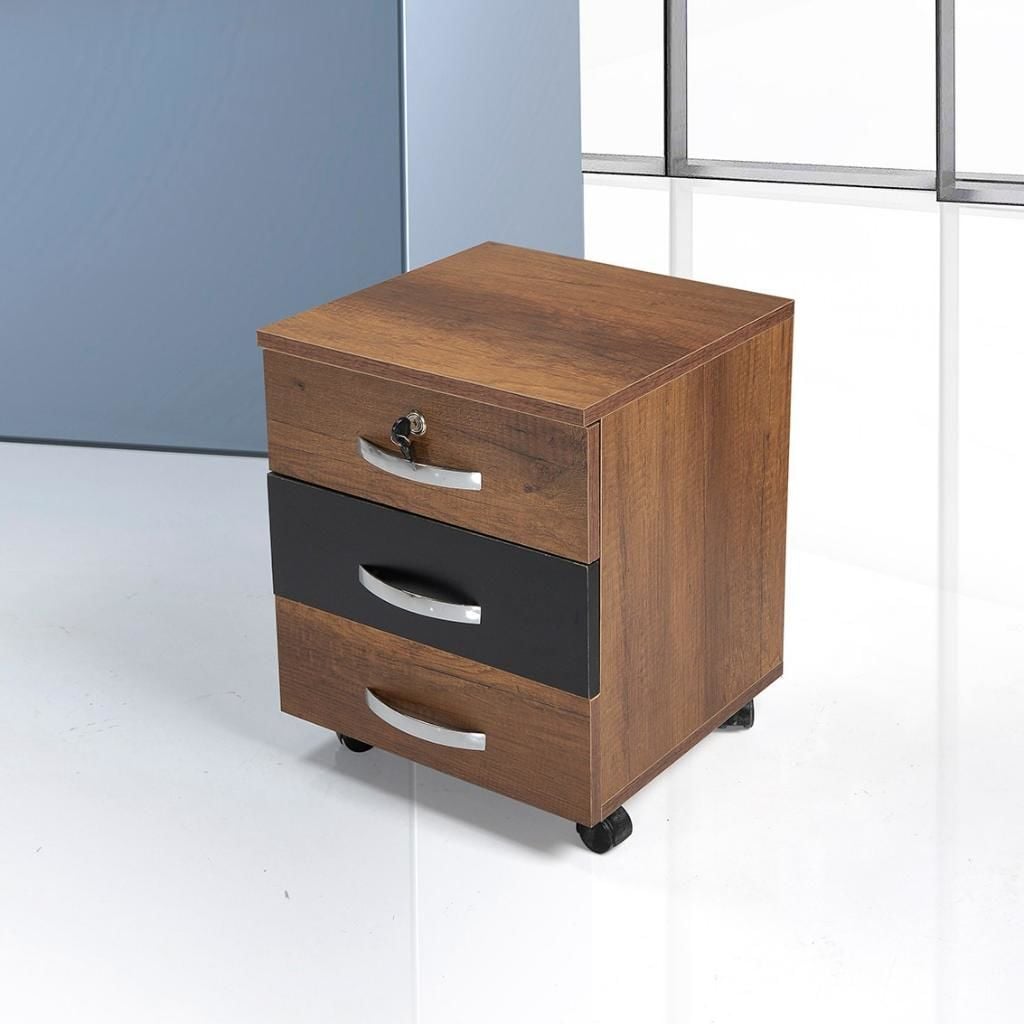 MD 3-Drawer Lockable Pedestal Barok SHM422
