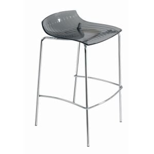 X-treme BSS Füme Transparan - Krom Kaplama Bar Taburesi PPT1602