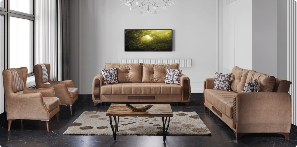 MD Ruzgar Sofa Set EF131