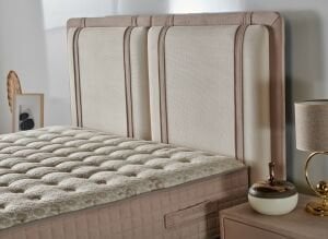 Valentino 160x200 Çift Kişilik Baza, Başlık Seti CB3402