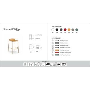 X-treme BSS Pro Siyah - Siyah Bar Taburesi PPT1613