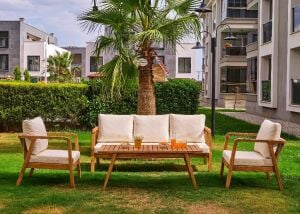 Gardenya Ahşap Oturma Grubu ROY011