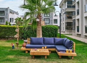 Trio Ahşap Köşe Takımı ROY004