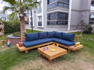 Trio Ahşap Köşe Takımı ROY004