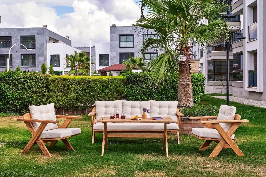 Şebboy Ahşap Oturma Grubu ROY005