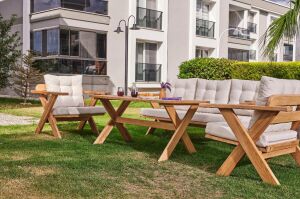 Şebboy Ahşap Oturma Grubu ROY005