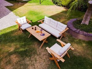 Şebboy Ahşap Oturma Grubu ROY005