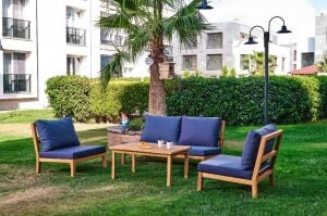 Lilyum Ahşap Oturma Grubu ROY006