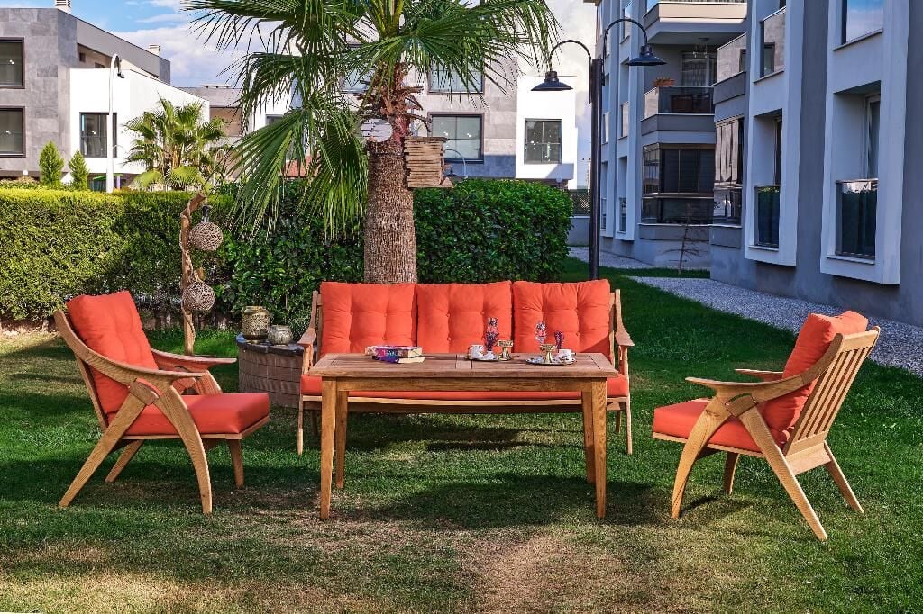 Vera Ahşap Oturma Grubu ROY003