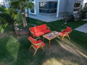 Vera Ahşap Oturma Grubu ROY003