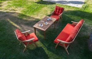 Vera Ahşap Oturma Grubu ROY003