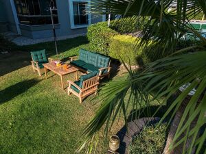 Mimoza Ahşap Oturma Grubu ROY002