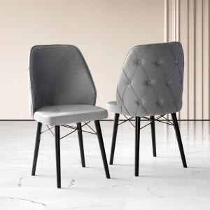 Yener 4 Sandalyeli % 100 MDF Masa Takımı Ceviz TN0633