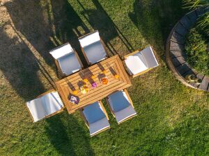 Dalya Ahşap Masa Sandalye Takımı ROY007