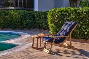 Angel Ahşap Şezlong ROY008-1