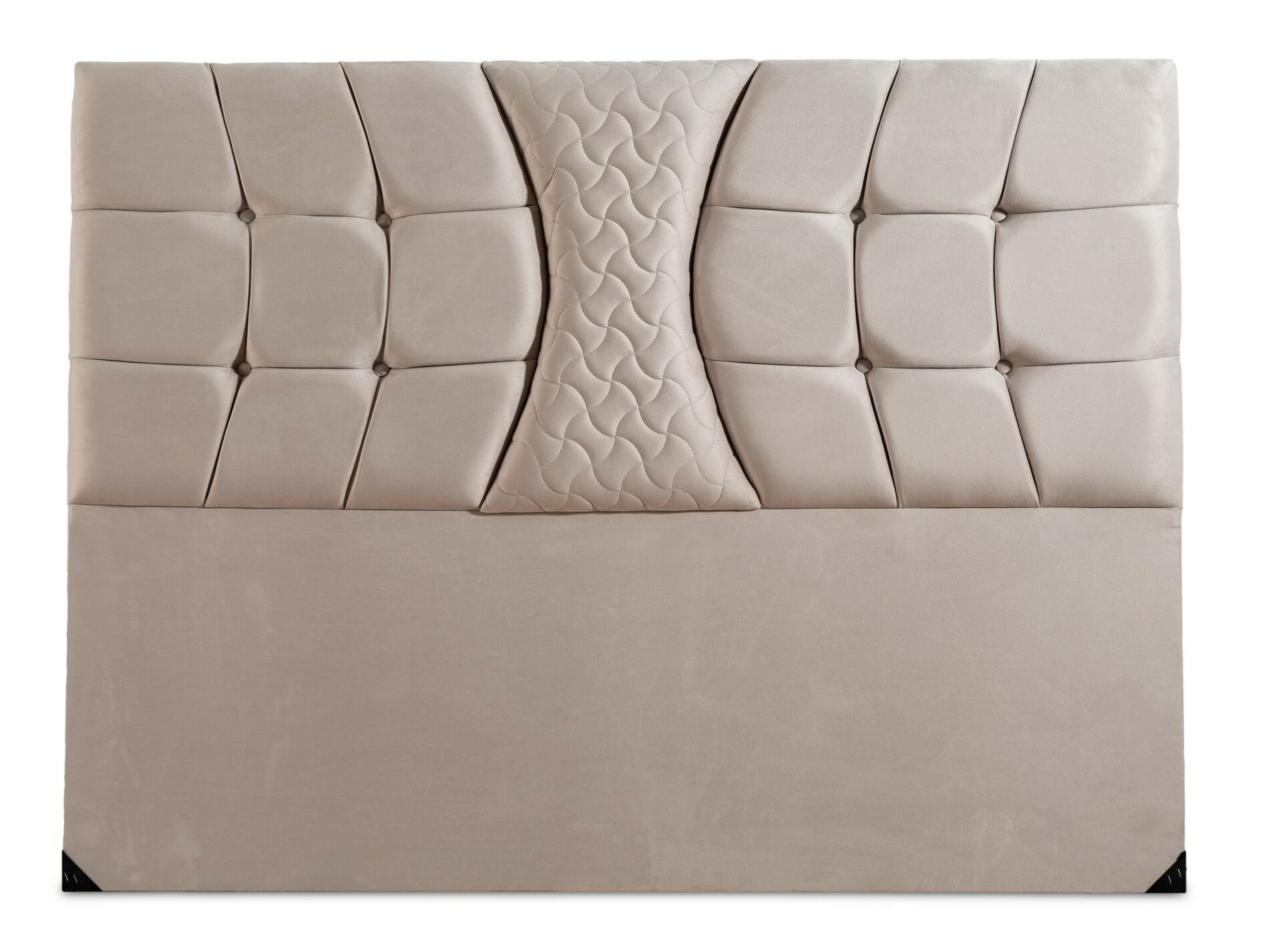 Kiamond Gri 150 cm Çift Kişilik Baza Başlığı MBL1321