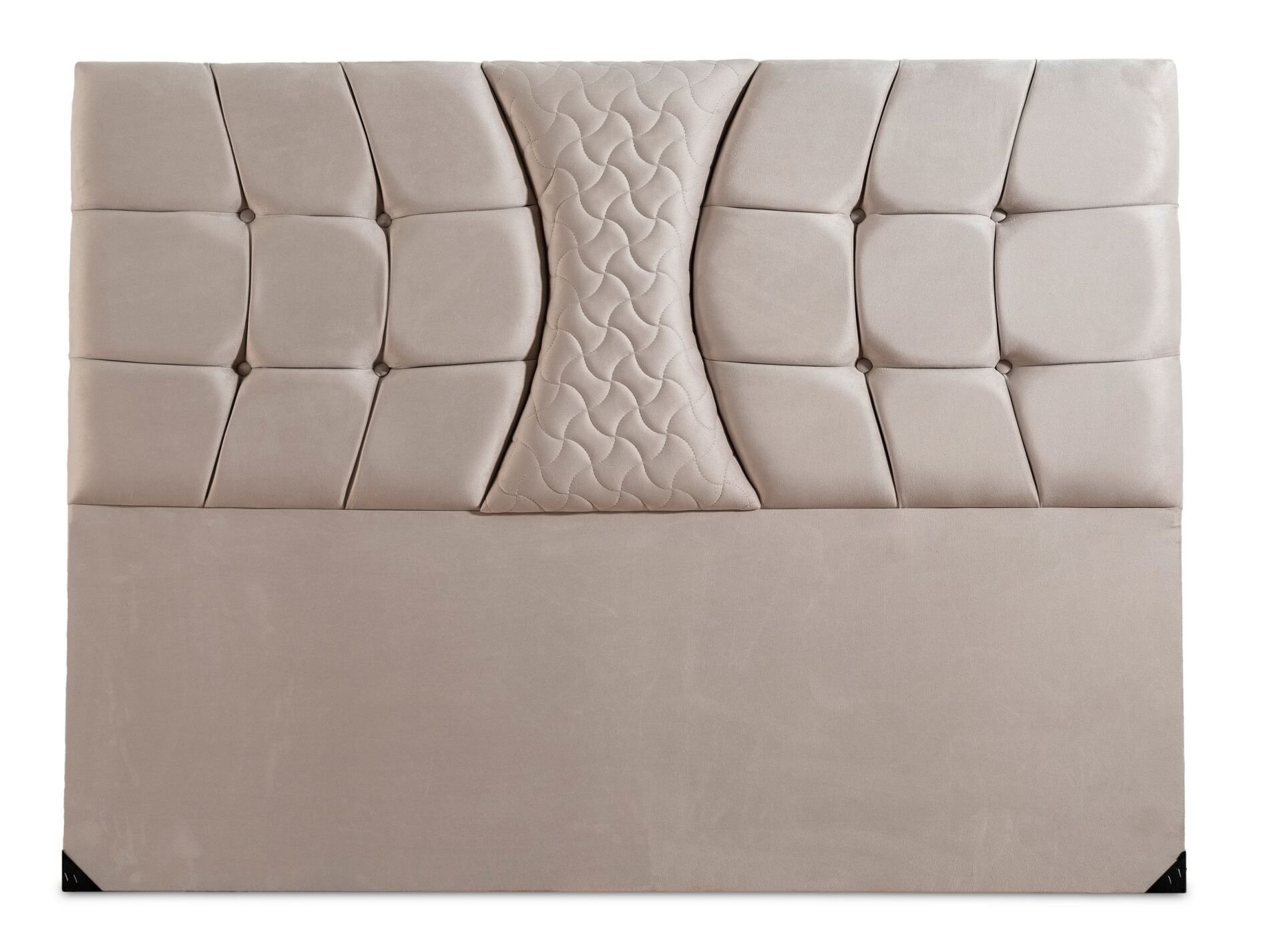 Kiamond Gri 150 cm Çift Kişilik Baza Başlığı MBL1321