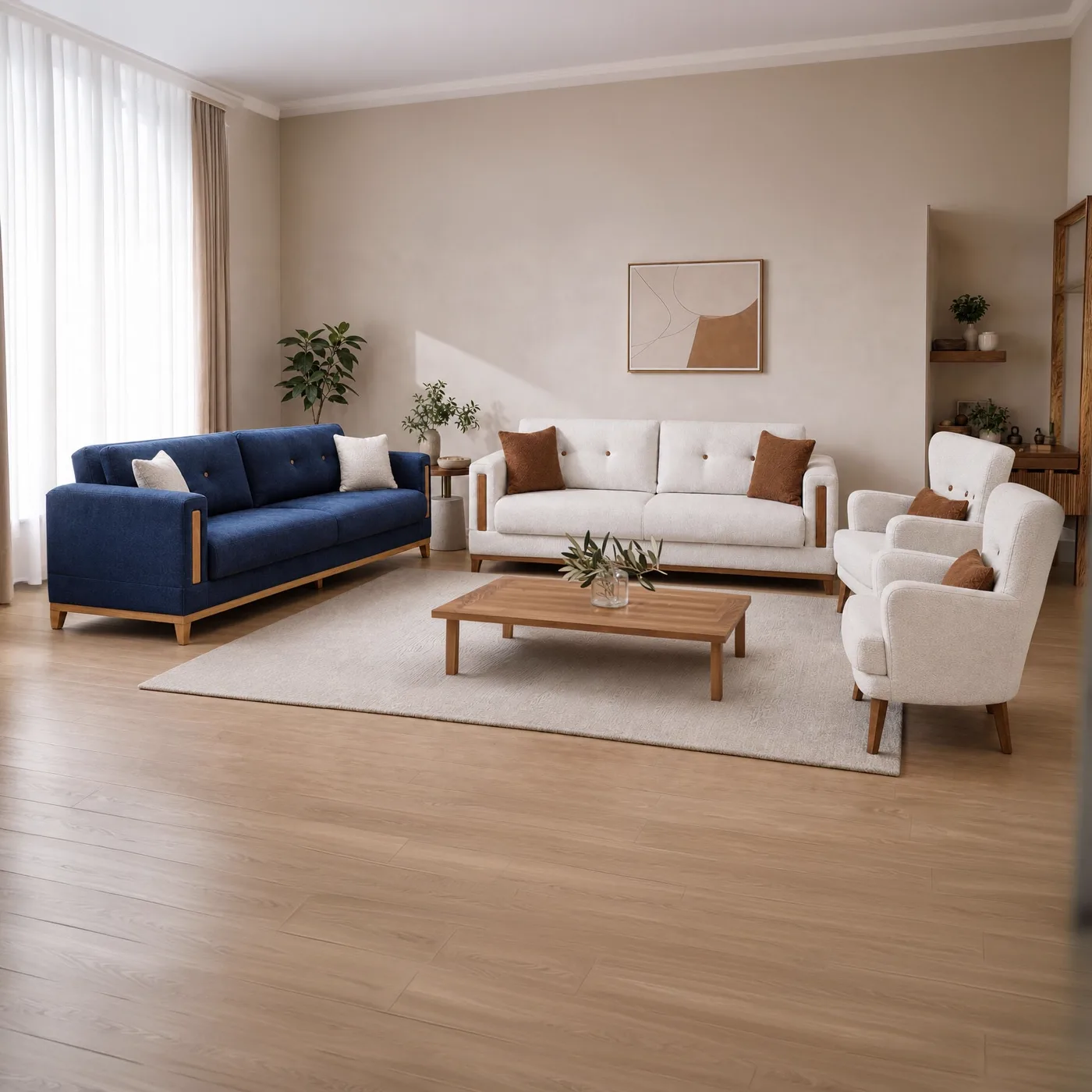 Orkide Sofa Set
