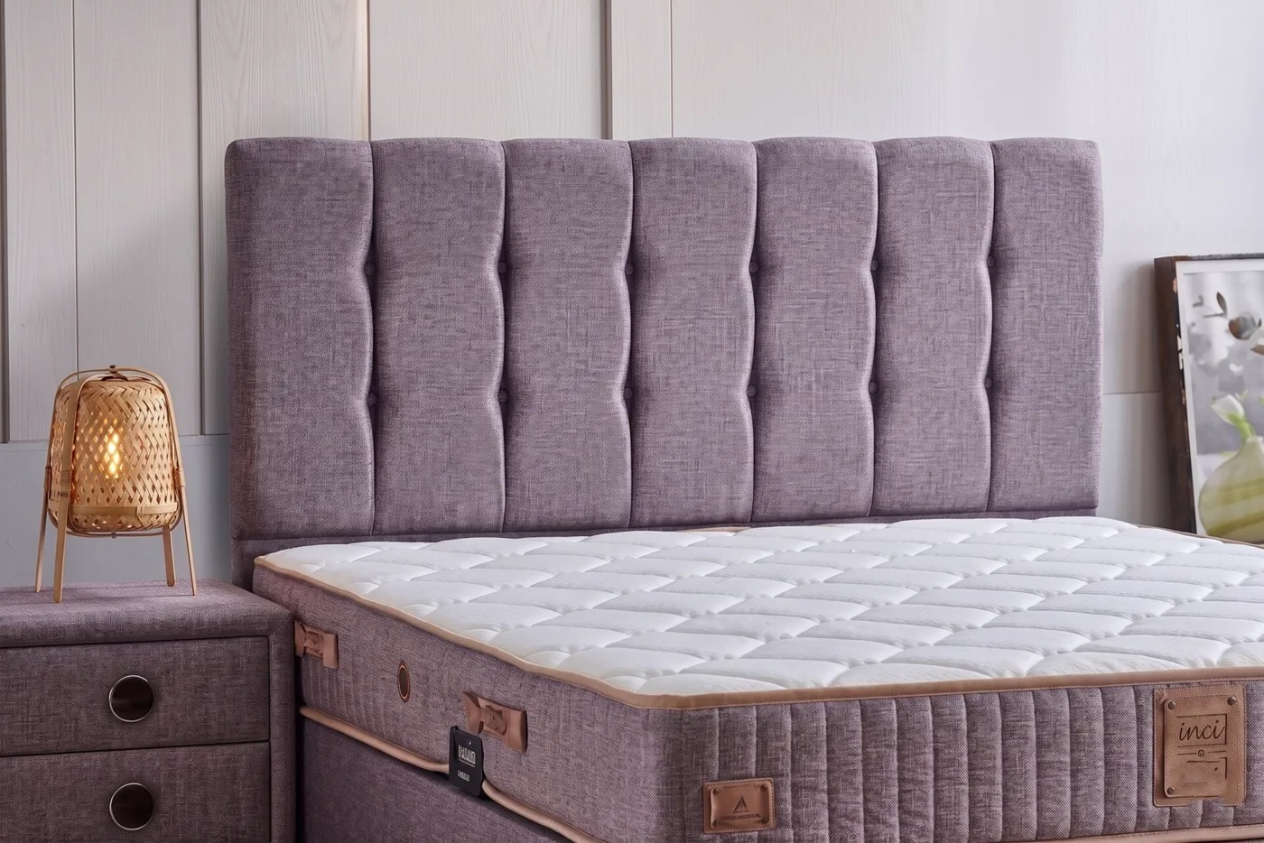 İnci Plus 150 cm Çift Kişilik Baza Başlığı