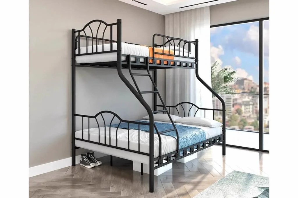 Imaj Etagenbett 90x190 + 140x190 ARM057 Schwarz