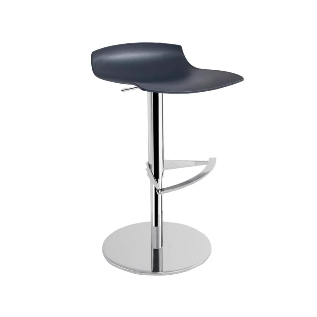 X-treme B Pro Anthracite - Chrome-Plated Bar Chair