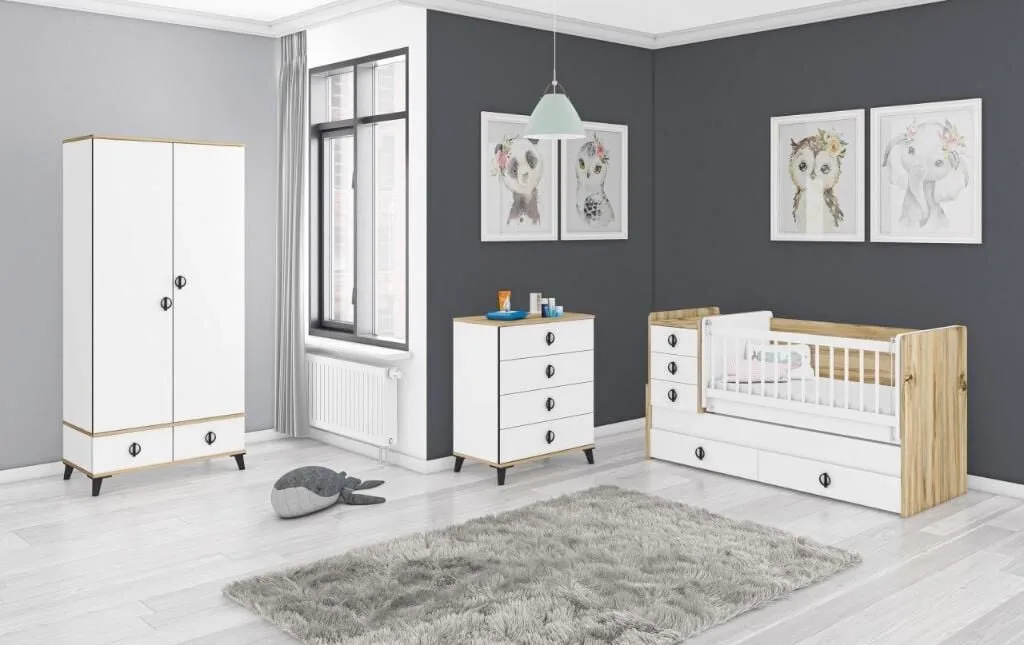 Beyzade 2 Kapılı Bebek Odası Takımı