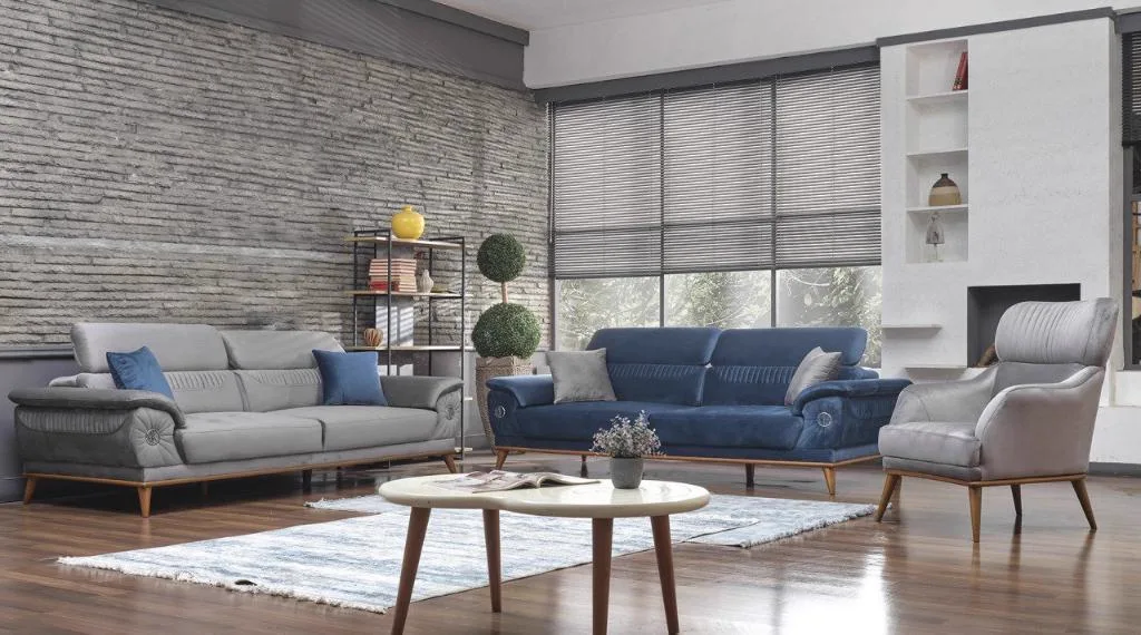 Asos Wooden Sofa Set